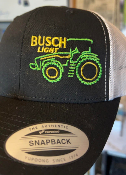 Busch Light tractor hat