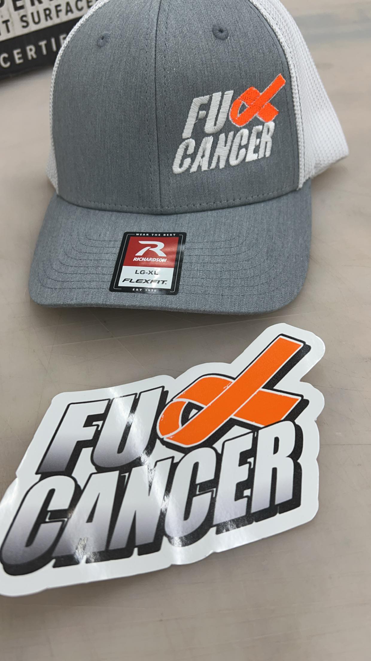 F#@k Cancer hat flex fit