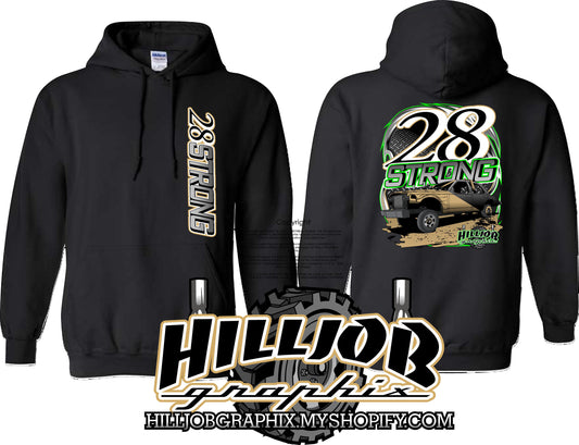 #180 28 STRONG Hoodie