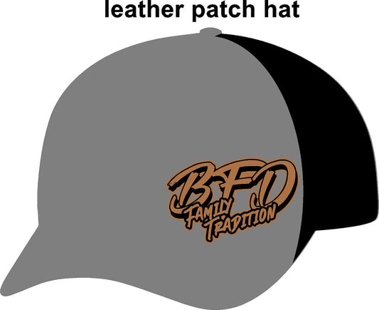 #184 Bennett Family Tradition Leather Patch Hat