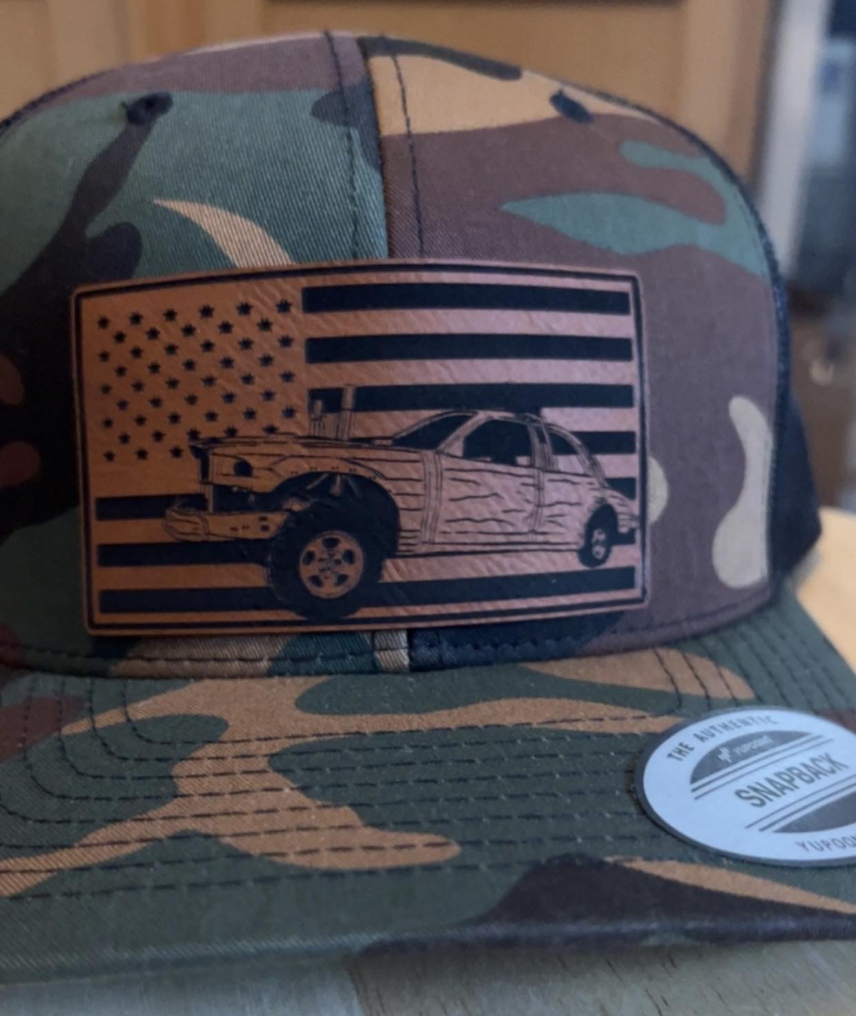 Vic American flag hat